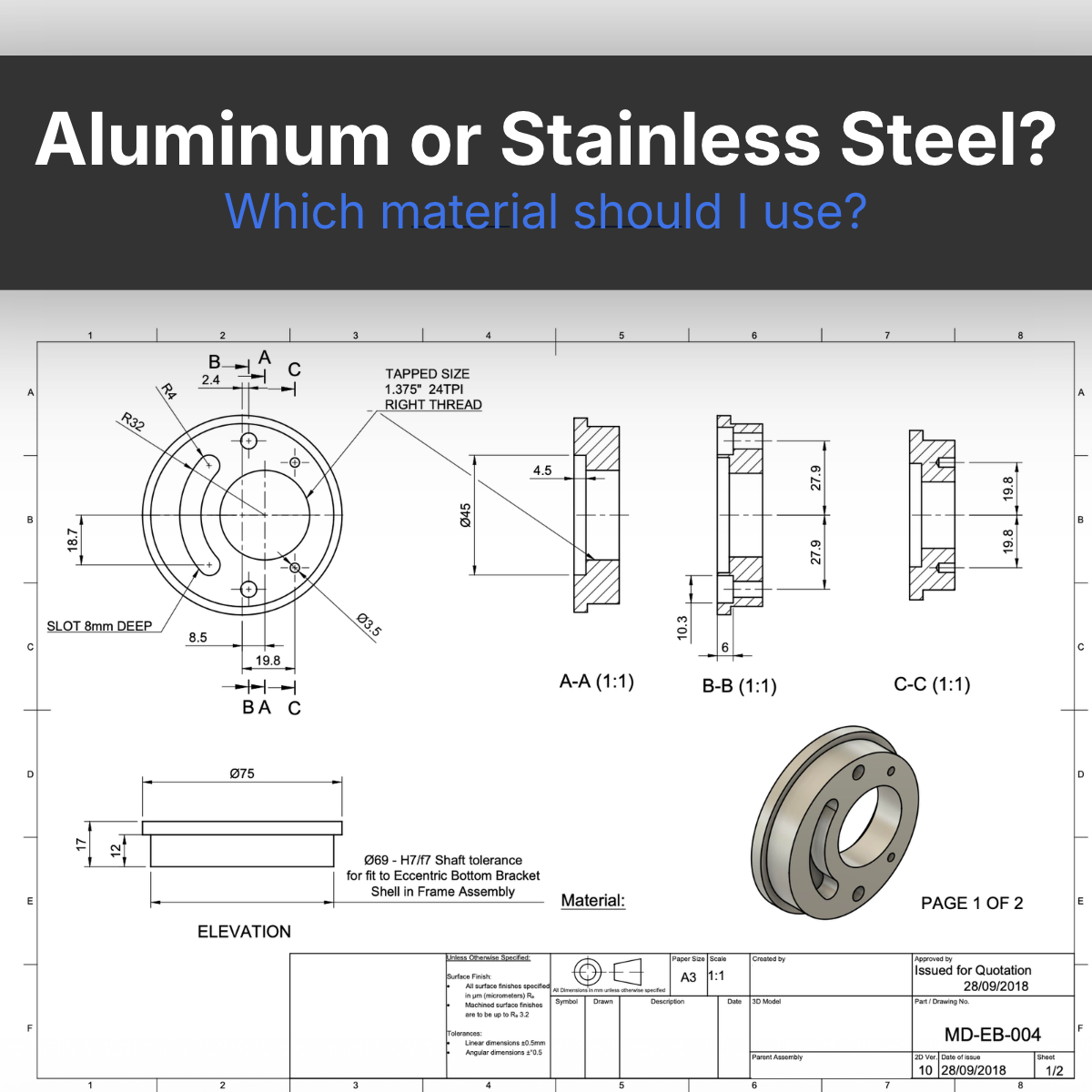 Aluminum vs Stainless Steel for CNC Machining: Which Material Is Right for You