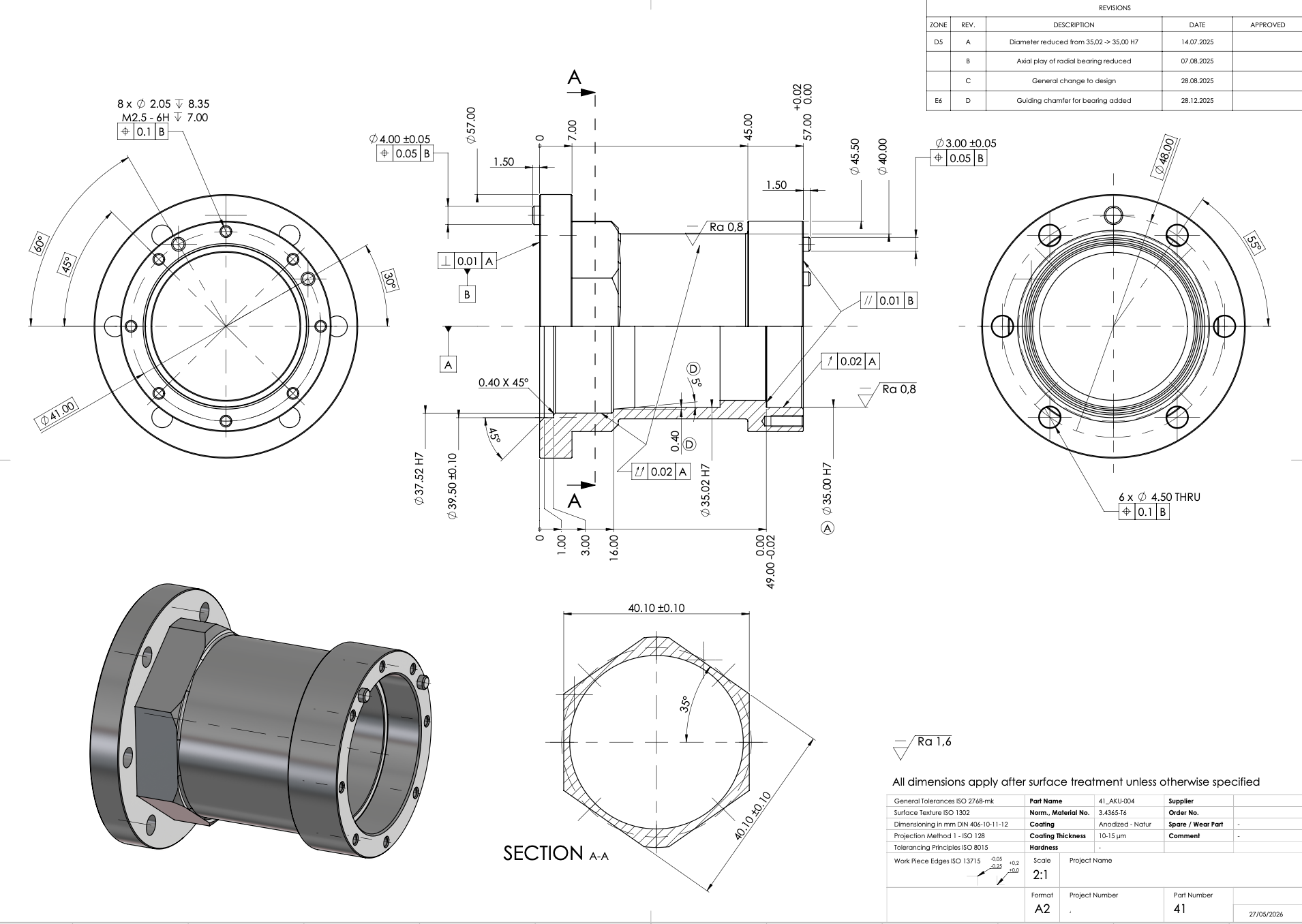 OpusFab CNC Machining Tolerances